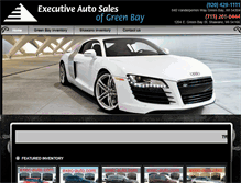 Tablet Screenshot of exec-auto.com